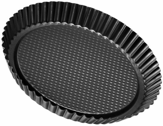 Zenker Pie pan Ø28 cm in black-metallic, Stainless Steel, 28 x 28 x 3.5 cm