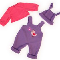 Bayer Design 83856AA Clothing, Outfit, 38cm Trousers with Shirt and Cap for Toddlers, Doll Accessories