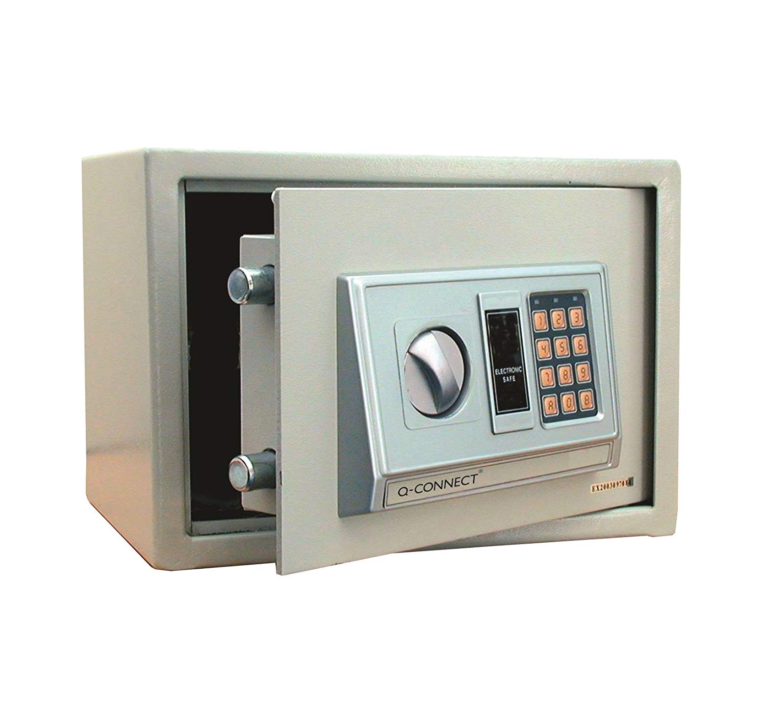 Q-Connect Electronic Safe 10 Litre W310 x D200 x H200 mm, Ivory, 31 x 20 x 20 cm