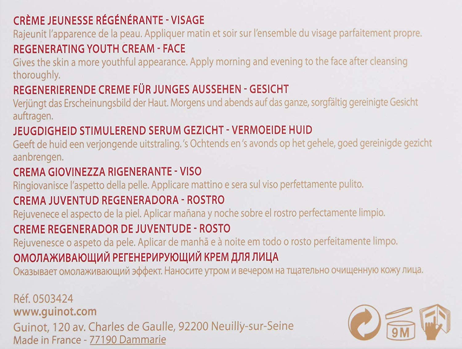 Guinot Longue Vie Cellulaire 50 ml, 3500465034246, 50 ml (Pack of 1) - Image 3