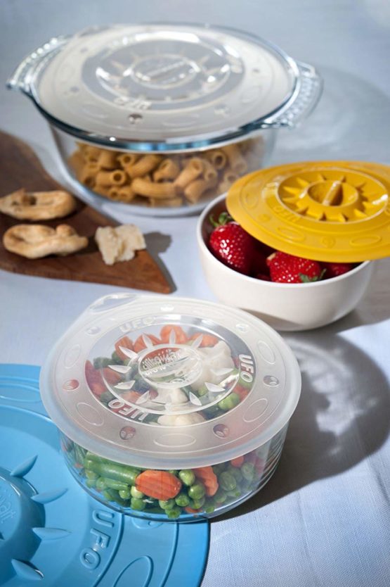 silikomart UFO 195036 Universal Lid Silicone with Splash Guard Diameter 25.5 cm - Image 3