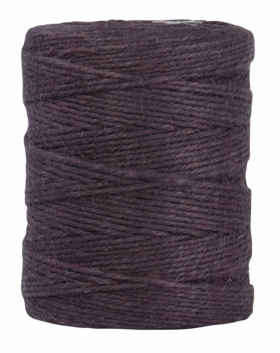 Rayher 4200305 Jute Twine 3Ply, Jute String for Craft, Floristry and Decorations, Diameter 3.5 mm, Length 280 m, dark brown - Image 2