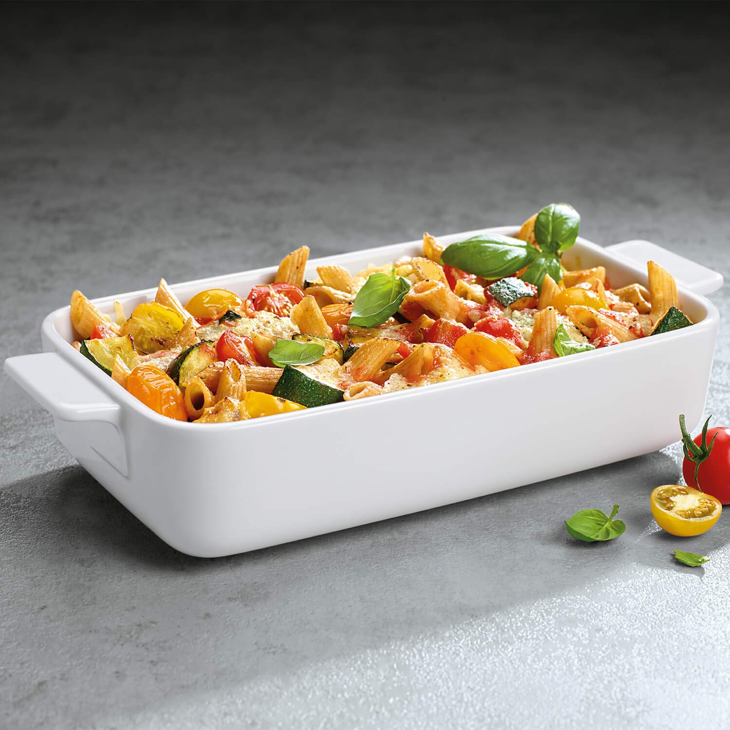 Villeroy & Boch Clever Cooking Rectangular Baking Pan, 24 x 14 cm, Premium Porcelain, White - Image 3