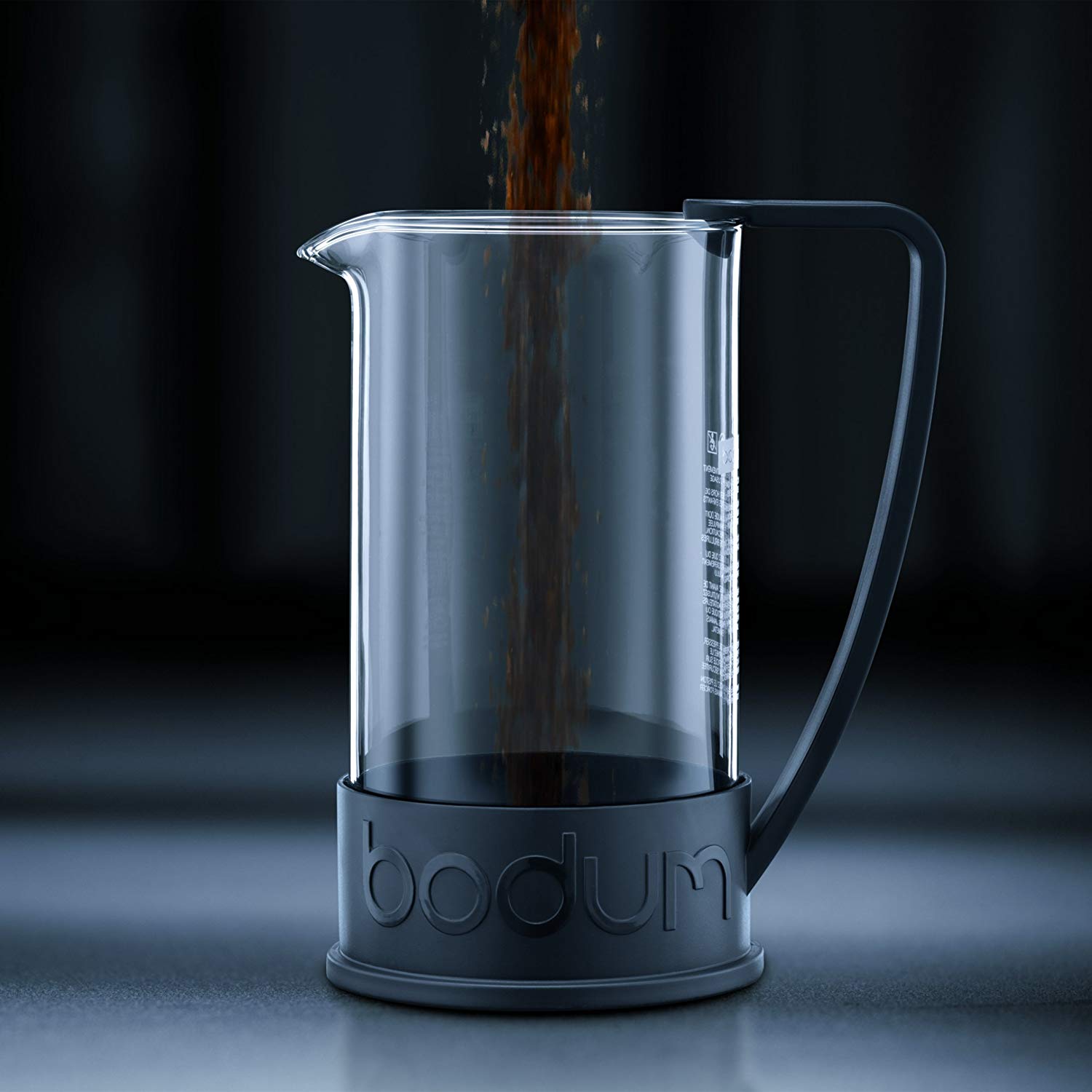 BODUM 10948-01 Brazil French Press Coffee Maker, Black, 3 Cups - Image 3
