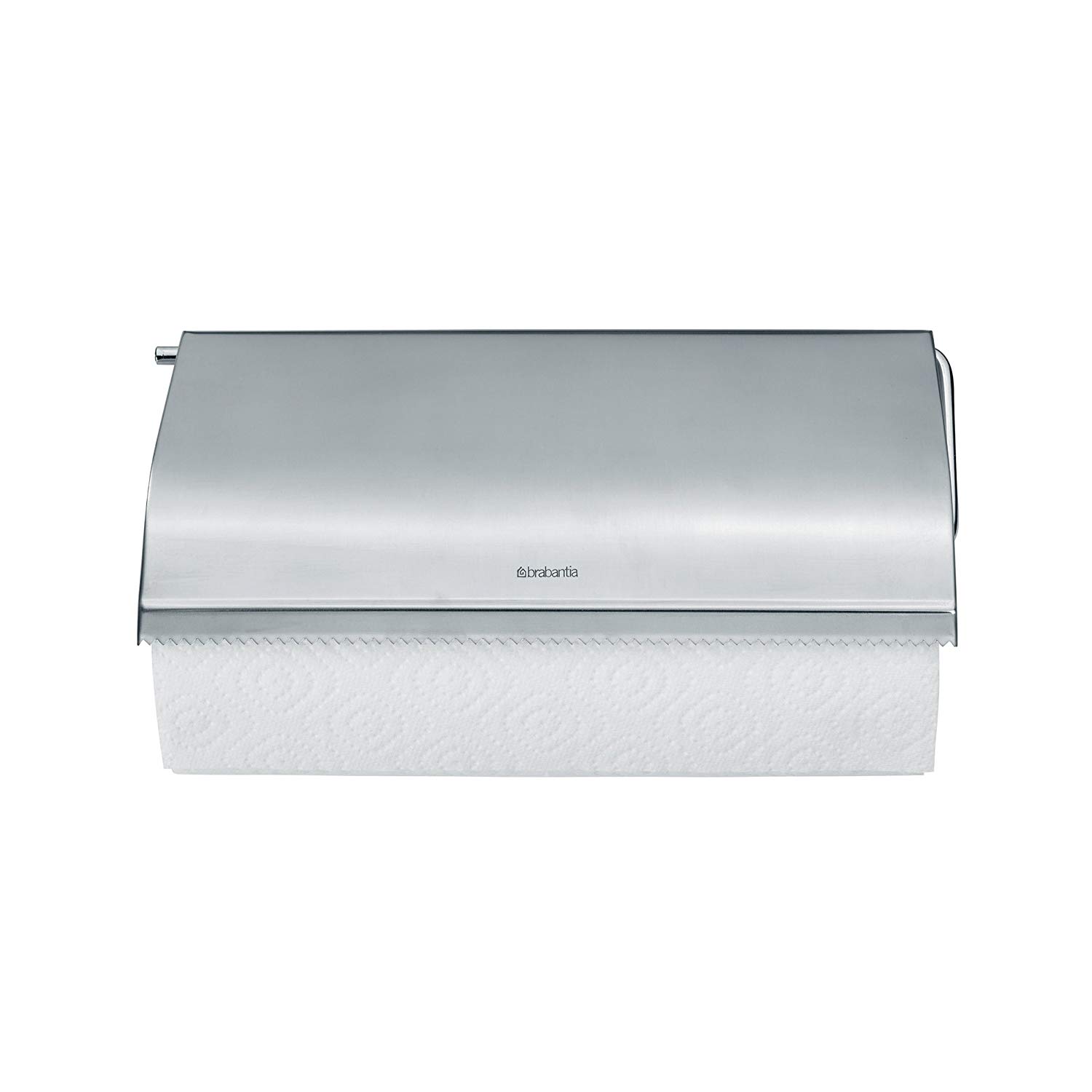 Brabantia 313868 Wall Mounted Kitchen Roll Holder Matt Steel BigaMart