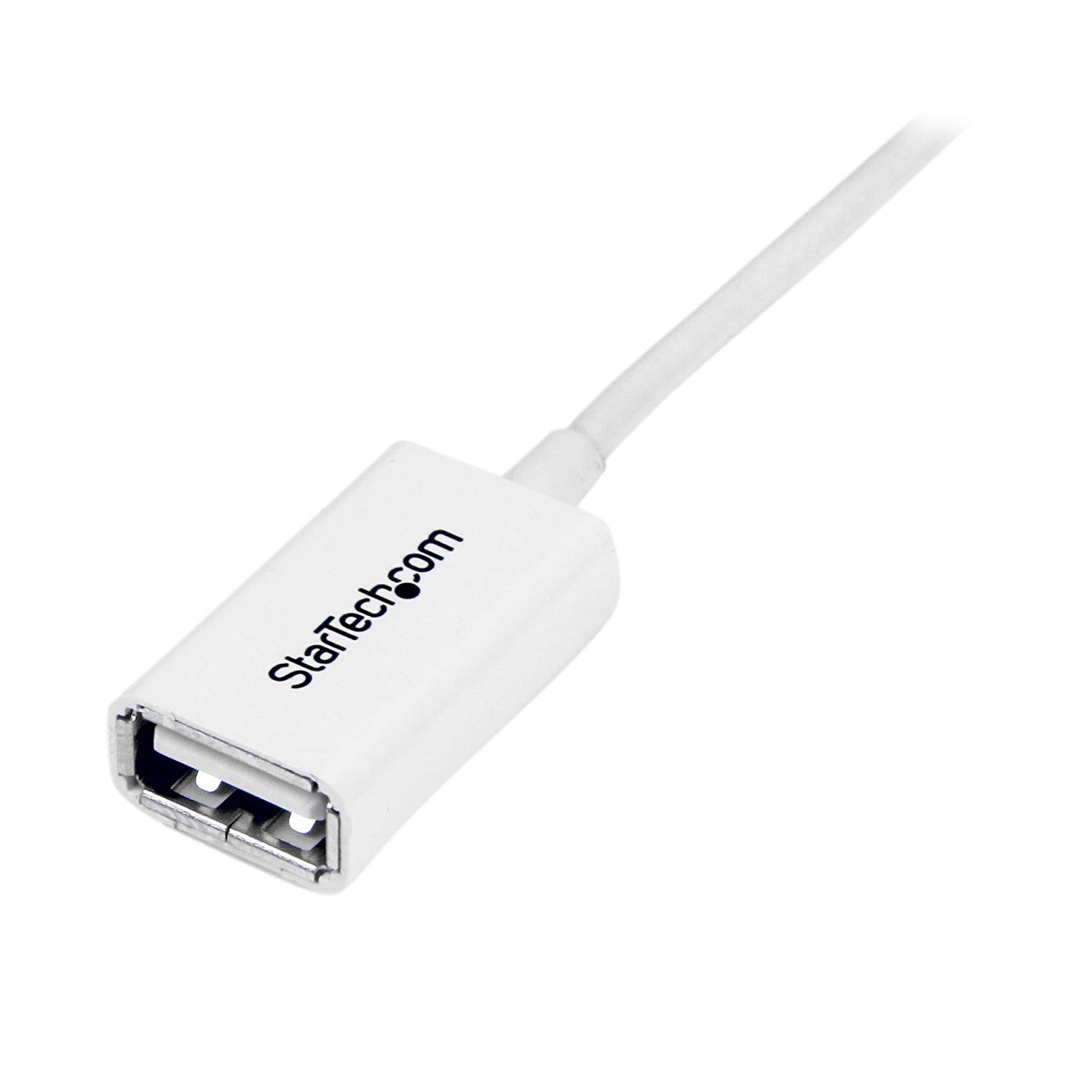 StarTech.com 3m White USB 2.0 Extension Cable Cord, A to A, USB Male to Female Cable, 1x USB A (M), 1x USB A (F), White - Image 3