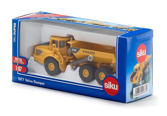 Siku 1877 Super Volvo Dumper, Yellow - Image 2