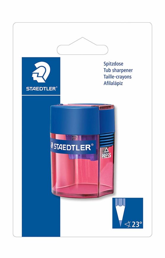 Staedtler 511 006 BK 511 006 Tub Pencil Sharpener On Blister Card