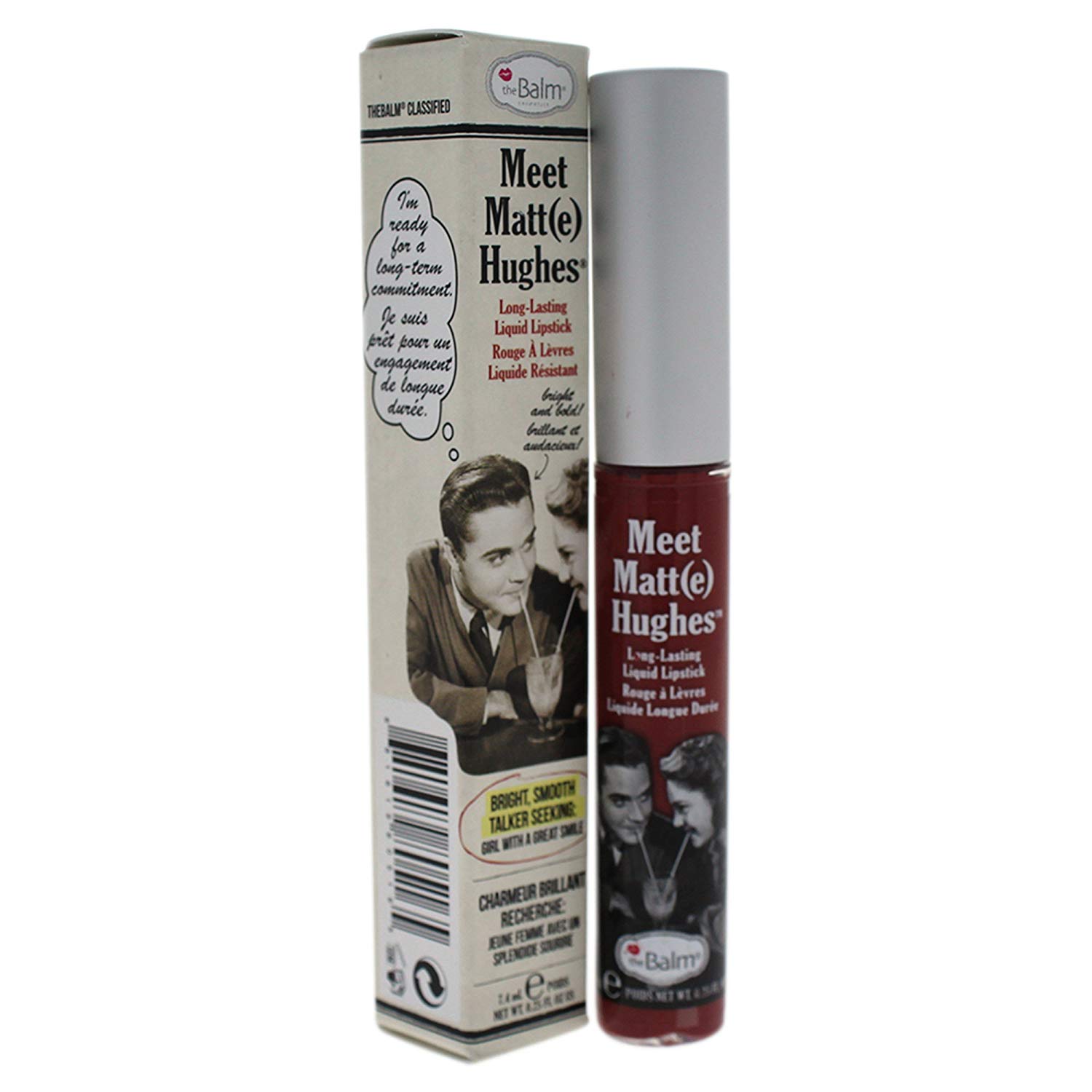 theBalm Meet Matt(e) Hughes Liquid Lipstick, Charming 6.5 ml