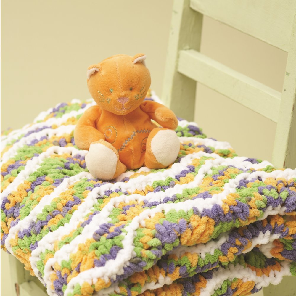 Bernat BABY Blanket -300G Baby Lilac - Image 4