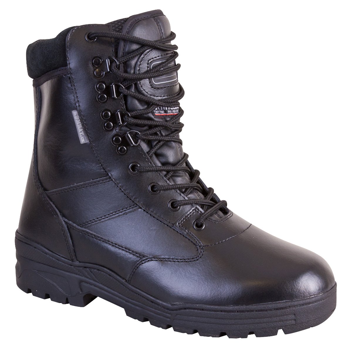 Kombat UK Men's All Leather Patrol Boots, Black, 8 UK (42 EU) - Image 2