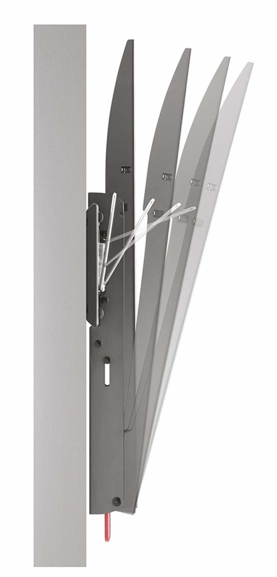 Vogel's BASE 15M tiltable TV wall bracket for 32-55 inch (81-140 cm) TVs, max. 66 lbs (30 kg), TV wall mount also compatible for LED, QLED and OLED TVs, VESA 100x100 to 400x400, black - Image 3