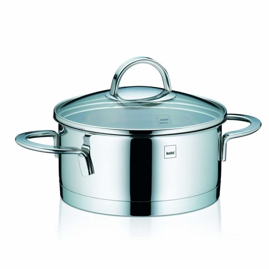 kela Sauce Pot Cailin 16cm of Stainless Steel, Silver Shiny, 16 x 16 x 8 cm