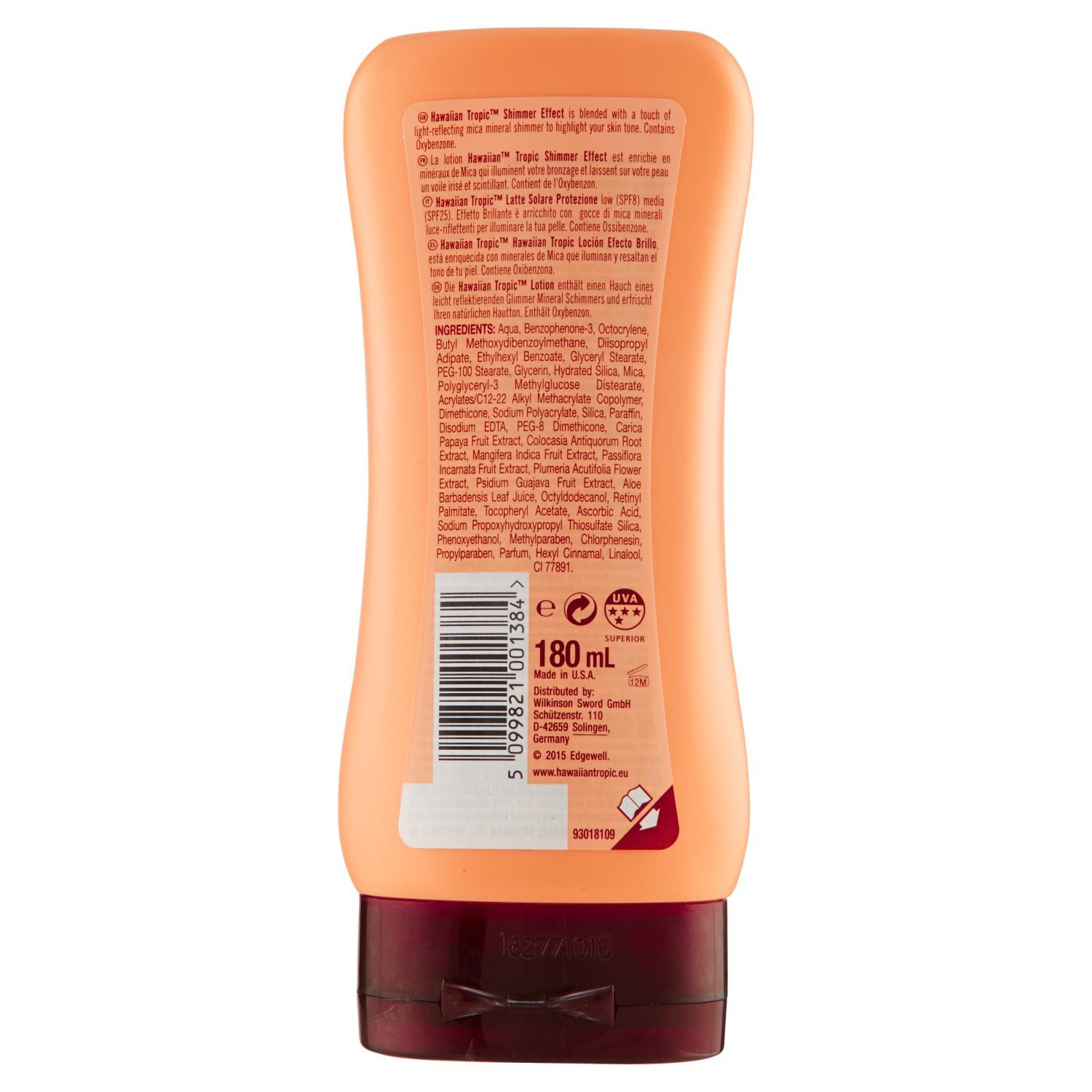 Hawaiian Tropic SPF 25 Shimmer Effect Sun Lotion BigaMart