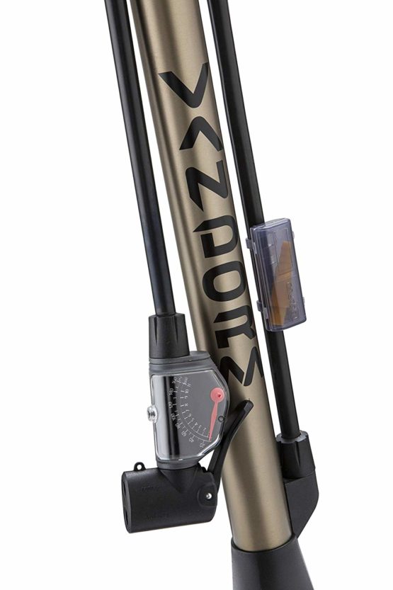Vandorm Super Lite Alloy Bicycle Lightweight Presta Schrader Universal Bike Pump & FREE Tool Pod Airbed Football Adaptor Inner Tube Track Pump - Image 2