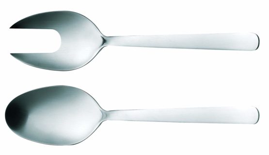 Fiskars Salad Set, 2 pieces, Steel, Silver/Matt, Functional Form, 1002960