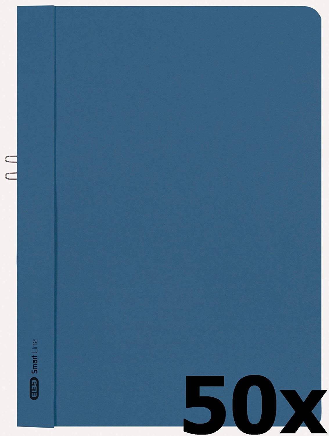 Elba 36450BL Folder with Fastener Manila Cardboard for 10 DIN A4 Pages Set of 50 250 g/sqm Blue, 237 x 5 x 315 mm