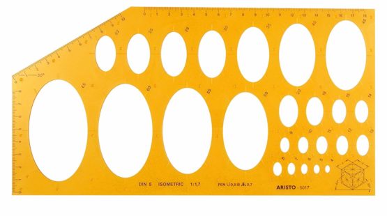 Aristo AR5017 Isometric Ellipse Template