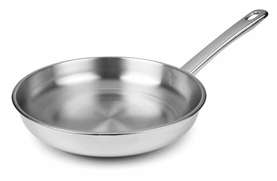 LACOR 40619 Frying Pan Vitrocor, 18 cm, Silver