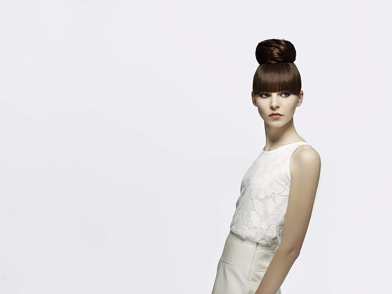 American Dream Large Size Human Hair Bun, Jet Black Number 1 - Image 3
