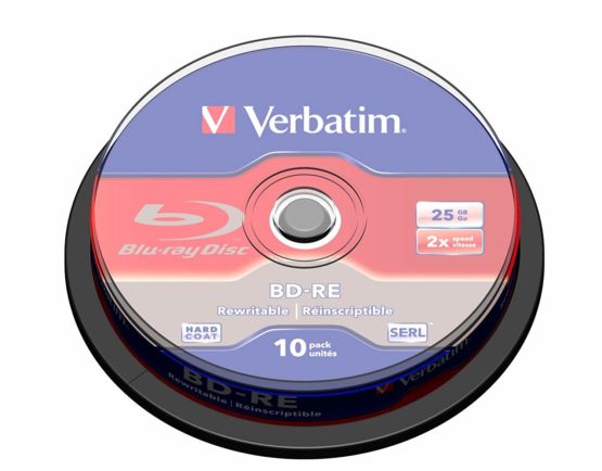 Verbatim 43694 BD-RE 2x SL 25GB 10pack Spindle