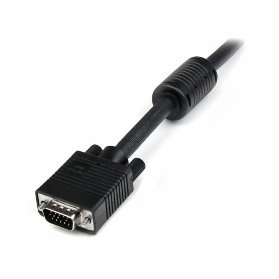 StarTech MXT101MMHQ40 40-Feet Coax High Resolution Monitor VGA Cable - HD15 M/M, Black - Image 4