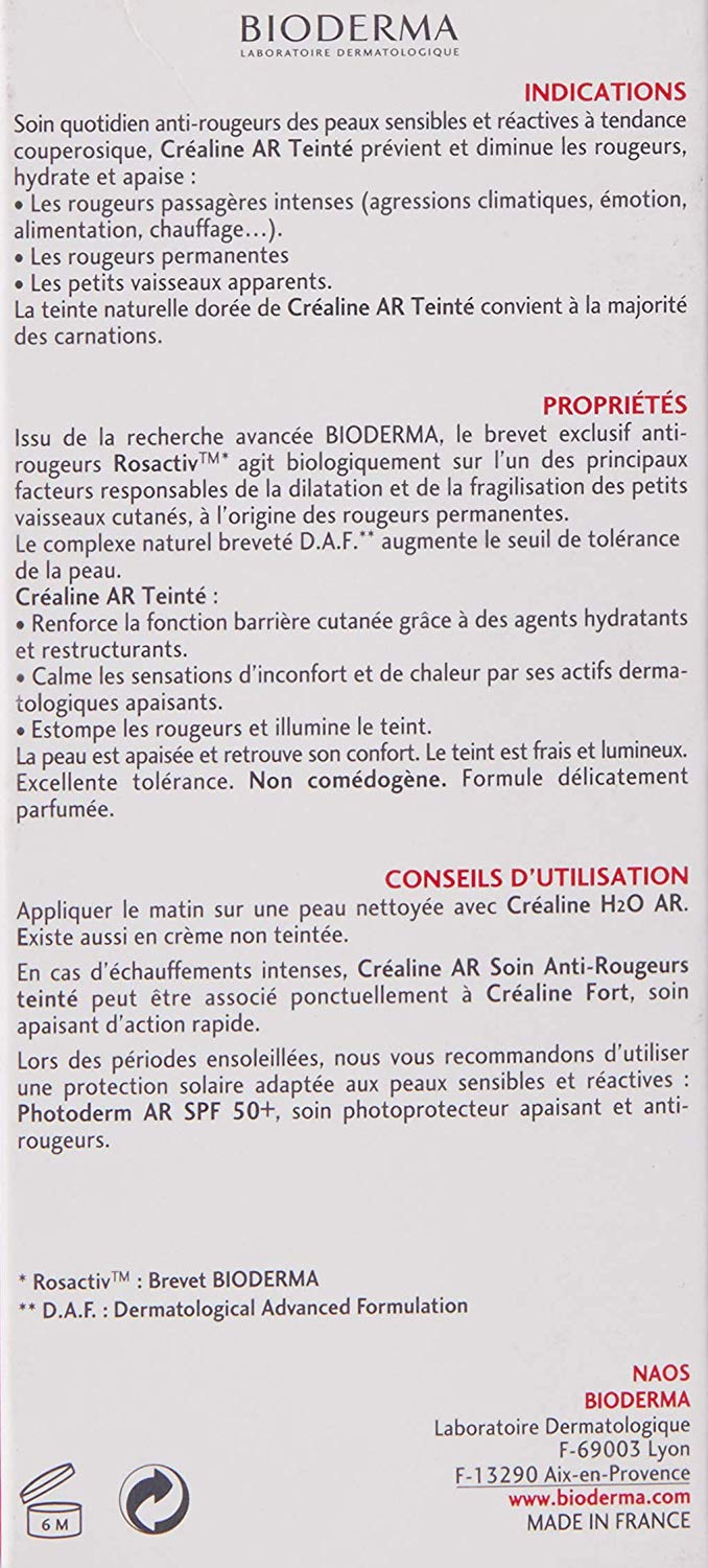 Bioderma Sensibio AR BB Cream Doré Spf30 40ml, 40 ml (Pack of 1) - Image 3