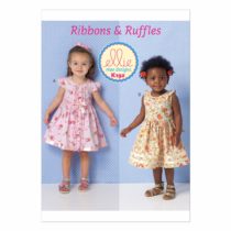 Kwik Sew Patterns K0192OSZ,Toddlers Dresses,Sizes T1-T2-T3-T4, One Envelope (T1-T4)