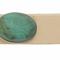 Caravan Turquoise Bead French Automatic Barrette
