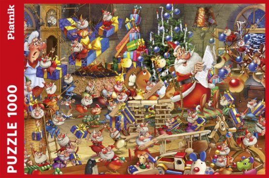 Piatnik 5379 "Ruyer - Santa Claus Puzzle (1000-Piece) - Image 2