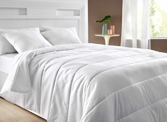 Pikolin Home – Fibre Duvet Filling, Spring – Summer, 150 gr/m², White Cama 80/90-150 x 220 cm white - Image 2
