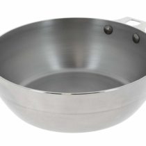 DE BUYER Mineral B High-Sided Frying Pan with Detachable Element, 24 cm, Steel, Silver, 39.6 x 32.79 x 8.99 cm