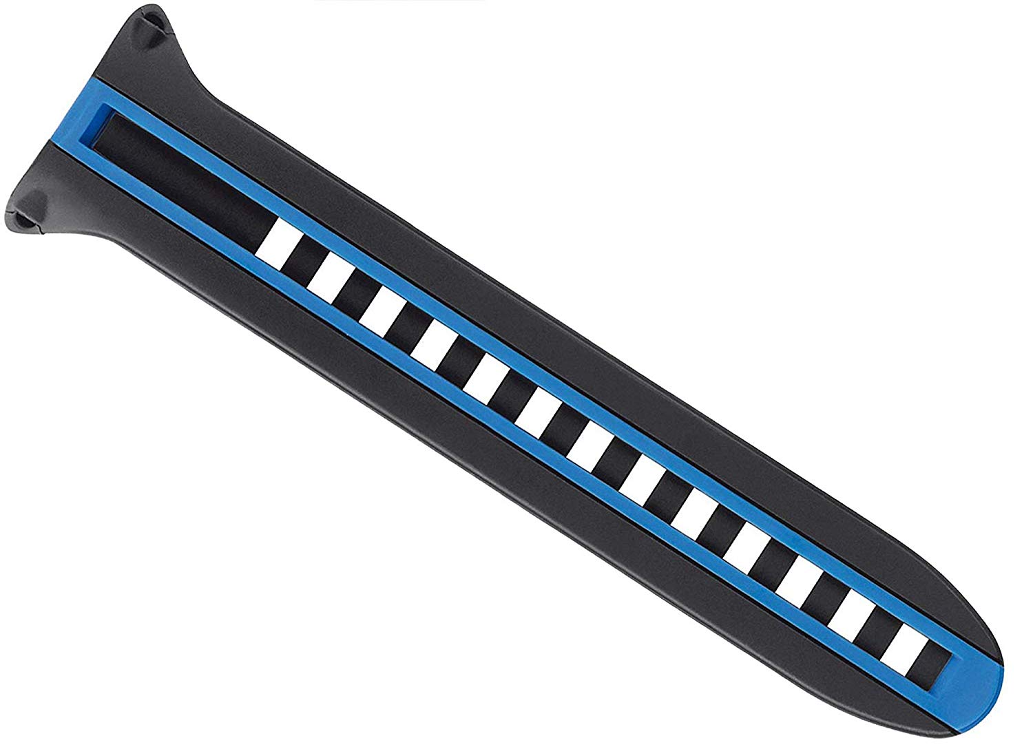 Cressi Strap for Leonardo Scuba Diving Computer Italian Quality Since 1946, Black / Blue, standard size - Image 2