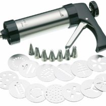 KitchenCraft MasterClass Biscuit Making and Icing Set for Cake Decorations, 22 Pieces