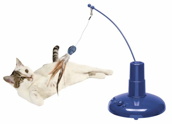 Ferplast Raptor Cat Toy, Yellow