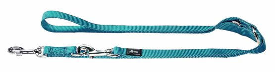 HUNTER Nylon Training Lead Rope, 10/200, Small, Teal Blue