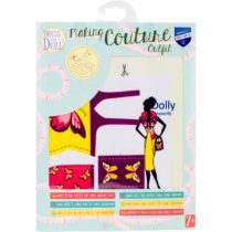 Vervaco Dress Your Doll, Synthetic Fiber, Multi-Colour, 31 x 24 x 1 cm