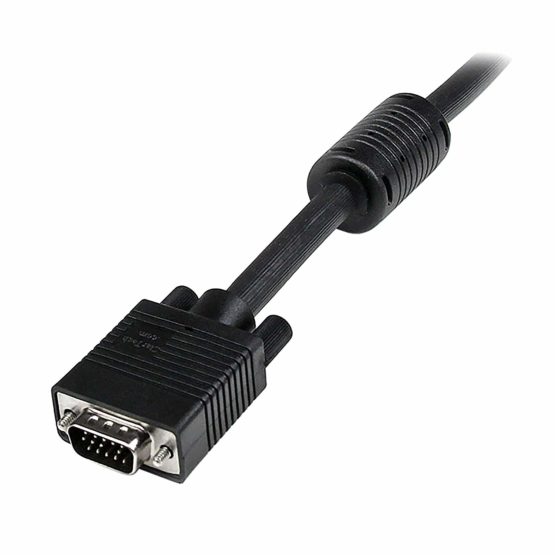 StarTech MXTMMHQ5M 5m Coax High Resolution Monitor VGA Video Cable - HD15 to HD15 M/M, Black - Image 3