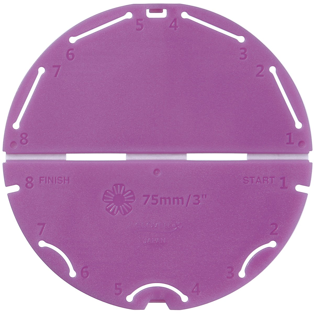 Clover 8487 Large Flower Maker Orchid , Purple, 1