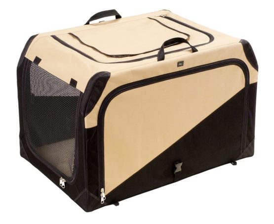 Hunter 44957 Dog Transportation Box Beige / Black Size M