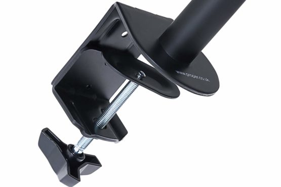 Proper Classic PC Monitor Desk Mount for 19, 21, 23, 24, 27 and 32 Inch Computer Monitors, Black - Image 3