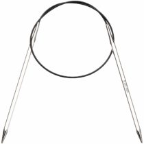 KnitPro 60 cm x 5 mm Nova Cubics Fixed Circular Needles, Shiny Brass