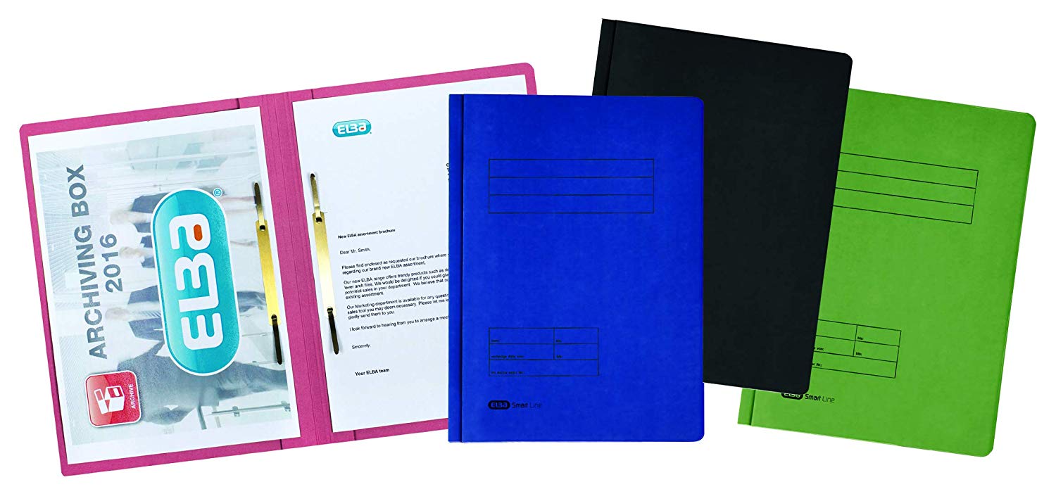 Elba 23462RO Extra Thick Exercise Book Manila Cardboard for 200 DIN A4 Pages Set of 50 320 g/sqm Red - Image 4