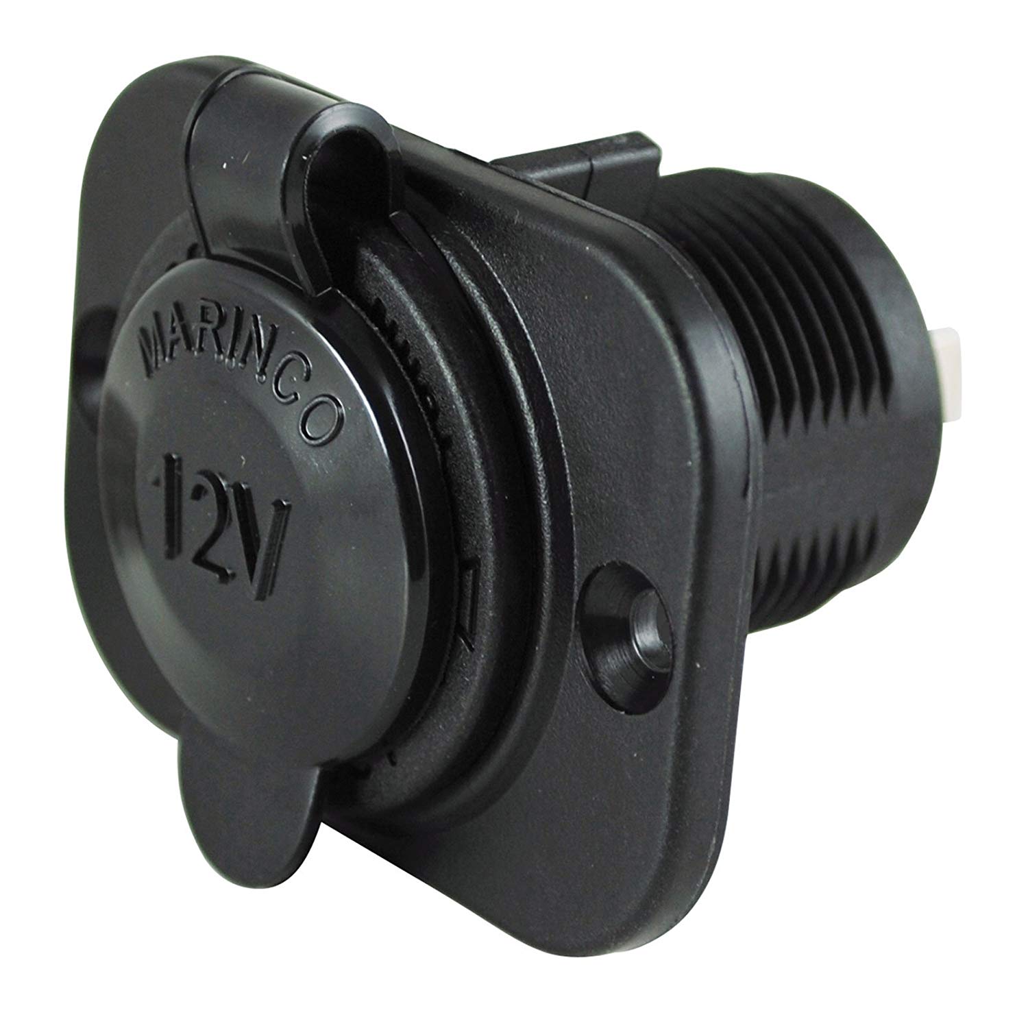 Marinco 12V Plug & Socket - Black - Image 2