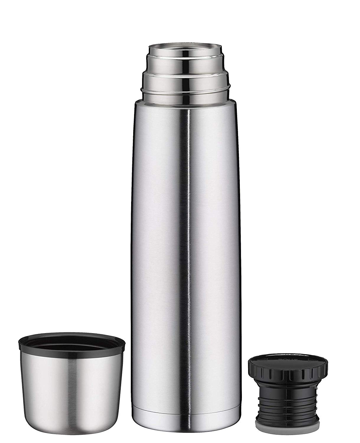 Alfi isoTherm Insulated Thermos Flask 1.0 L Perfect Stainless Steel