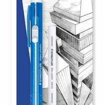 STAEDTLER 528 50BKDA Mars Plastic Eraser Holder, Blue