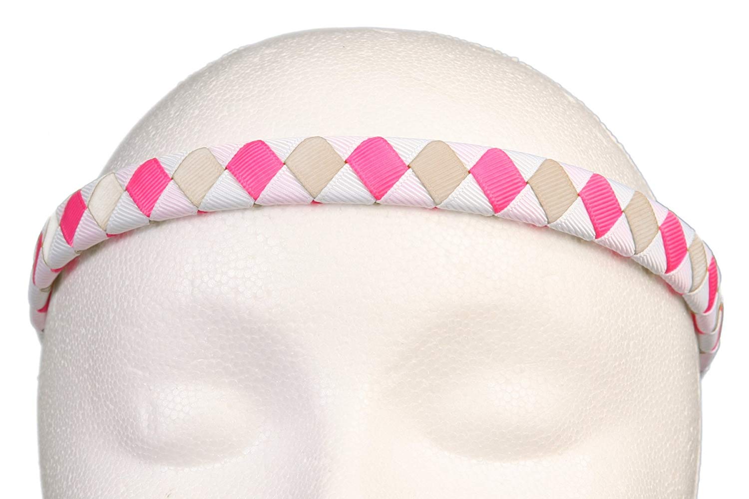 Caravan Hair Decoration Headband Number 3151, Mehrfarbiges Bandgewebe