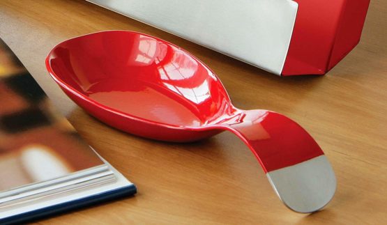 Premier Housewares 508832 Rest Spoon - Red, H4 x W18 x D20cm - Image 2