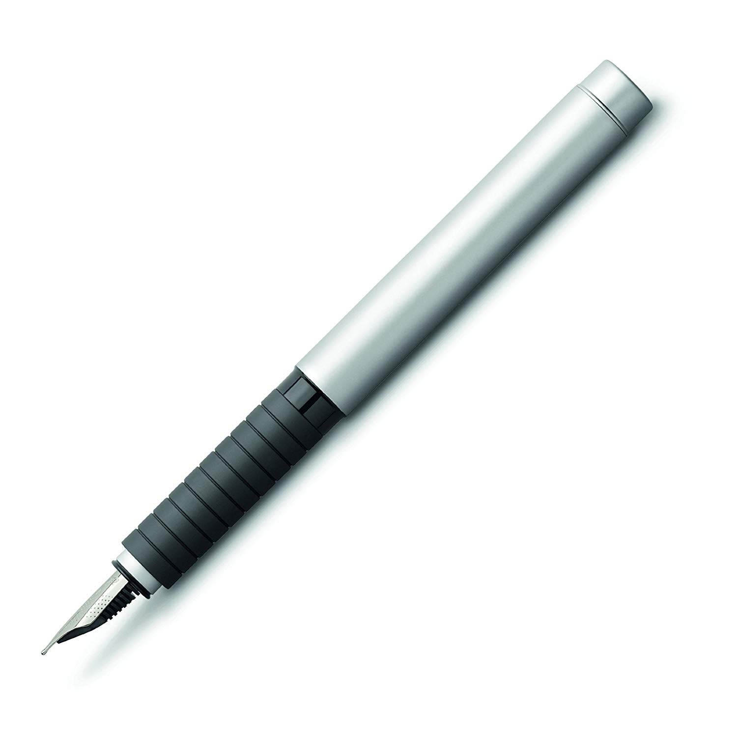 Faber-Castell Basic Metal Fountain Pen Matt B Nib, 148523, 1 count (Pack of 1) - Image 2