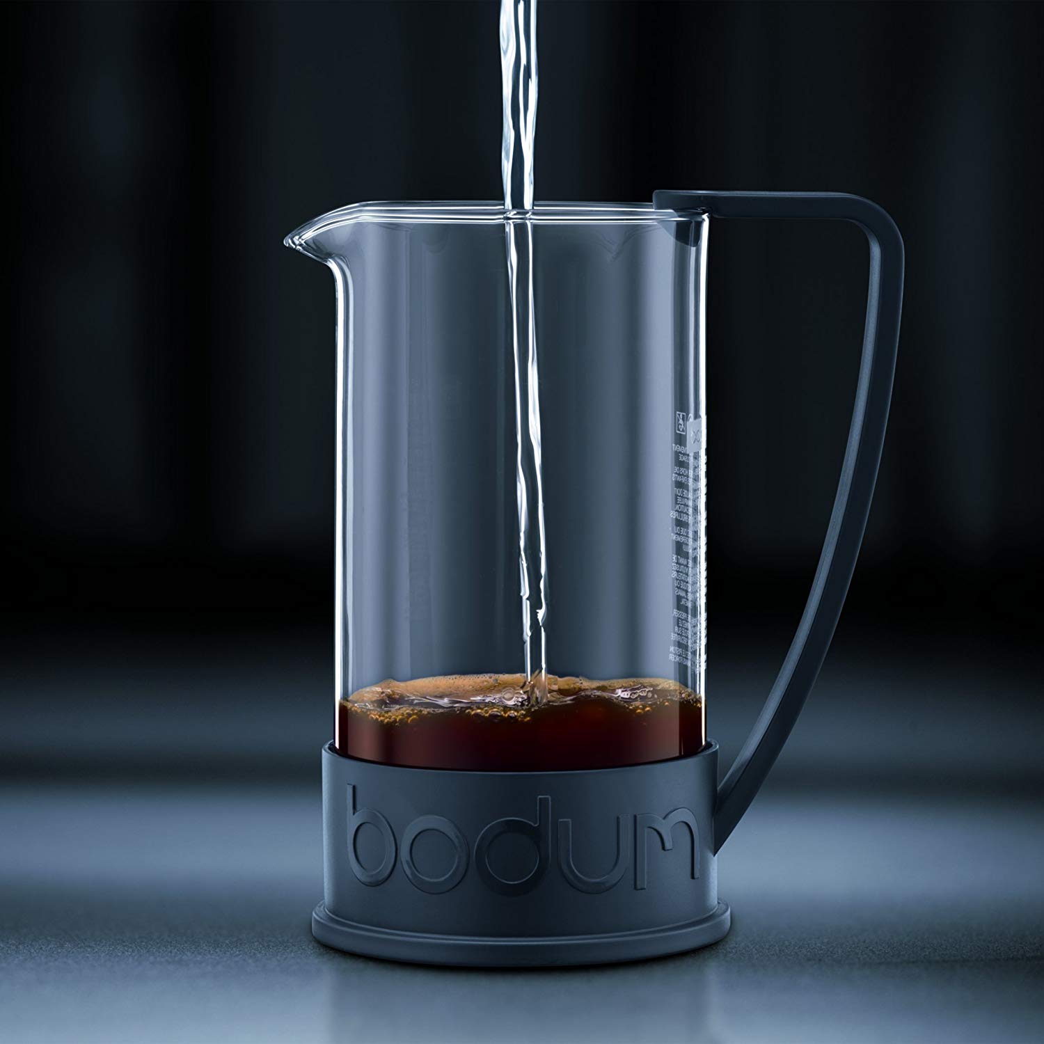 BODUM 10948-01 Brazil French Press Coffee Maker, Black, 3 Cups - Image 4